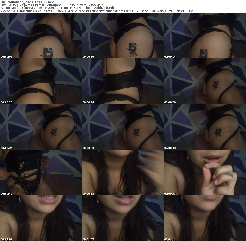 Preview thumb from caritobabe on 2023-01-20 @ cam4