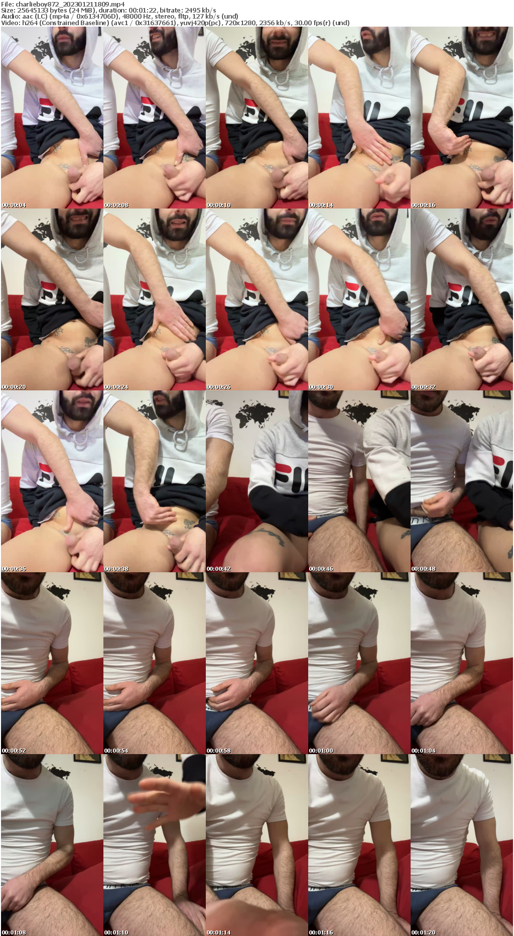 Preview thumb from charlieboy872 on 2023-01-21 @ cam4
