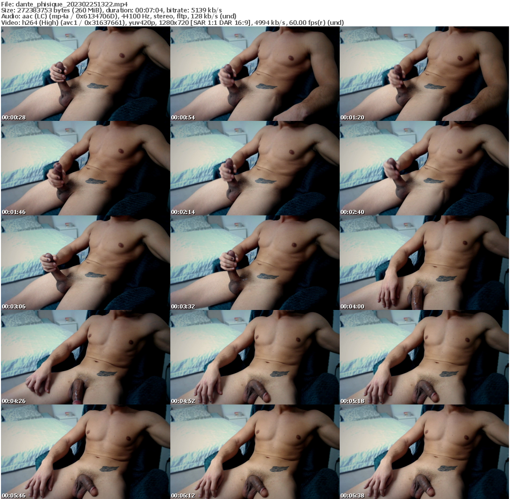 Preview thumb from dante_phisique on 2023-02-25 @ cam4