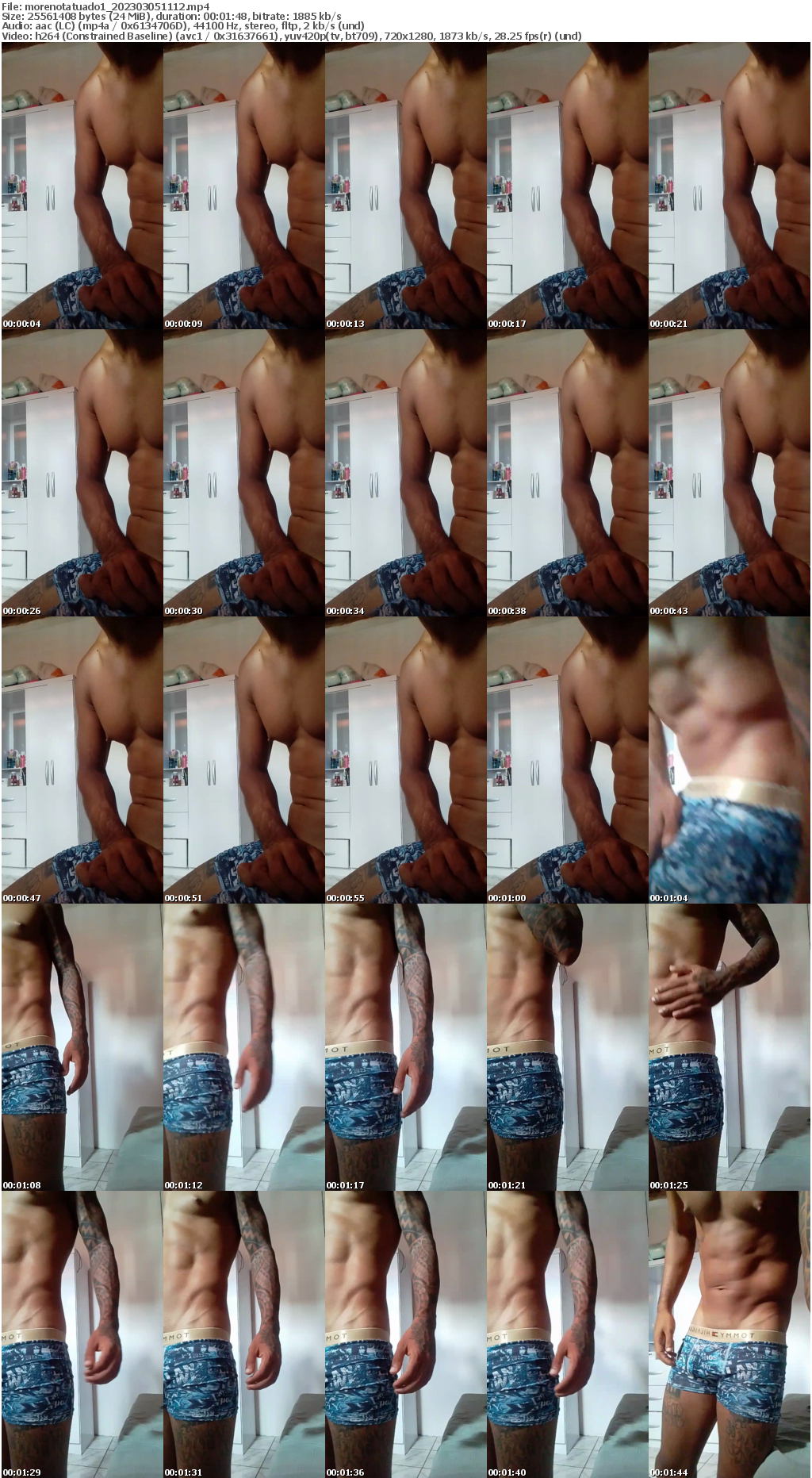 Preview thumb from morenotatuado1 on 2023-03-05 @ cam4
