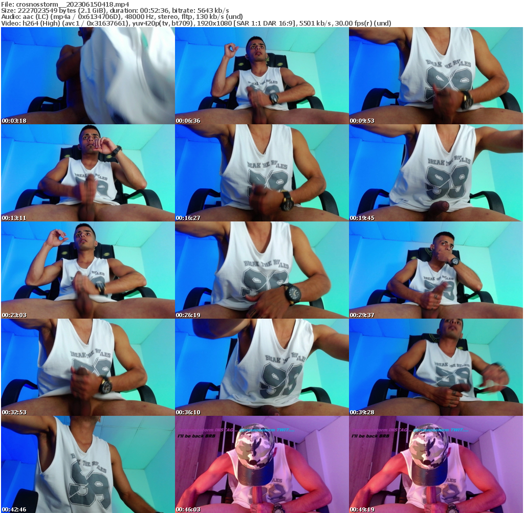 Preview thumb from crosnosstorm_ on 2023-06-15 @ cam4