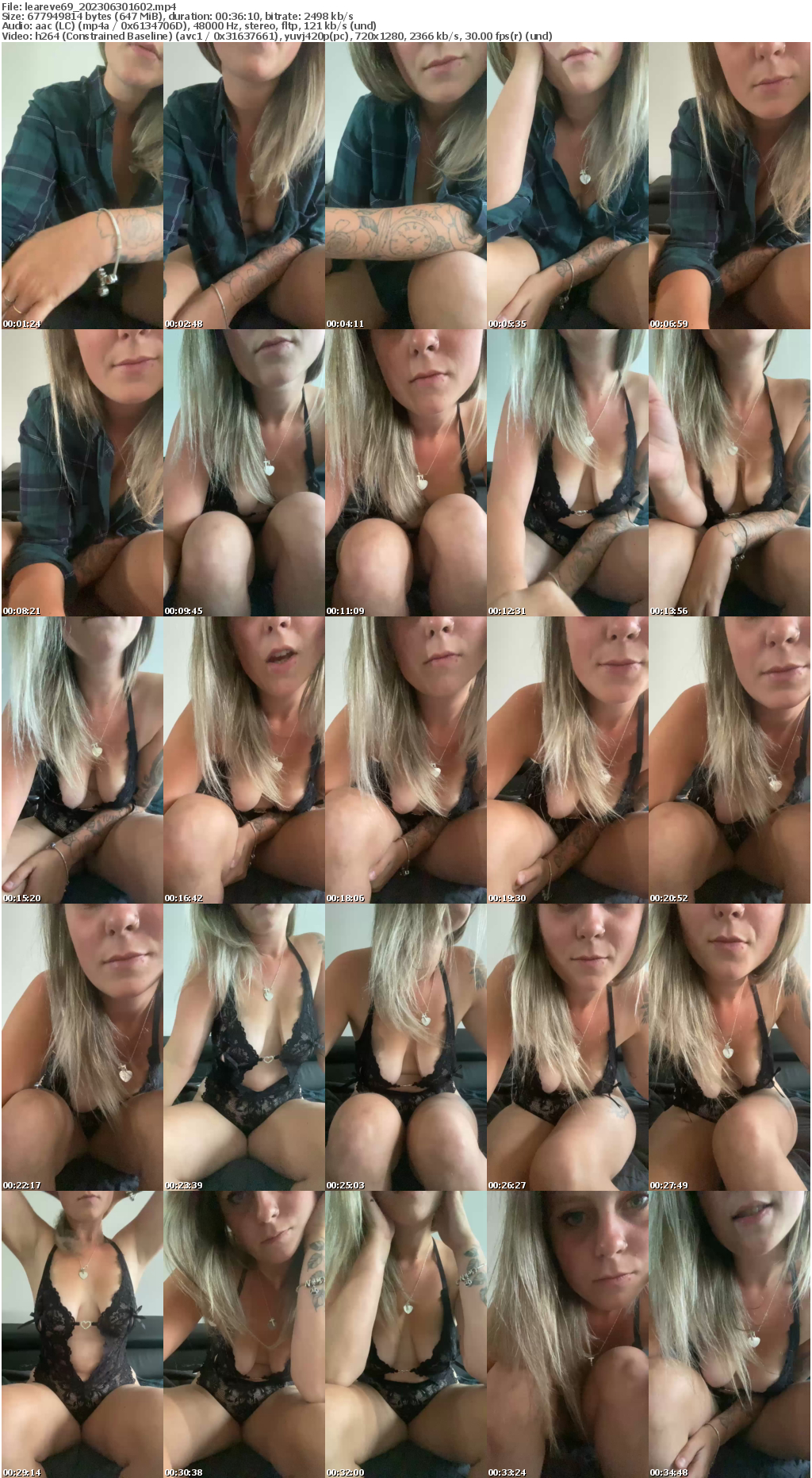 Preview thumb from leareve69 on 2023-06-30 @ cam4
