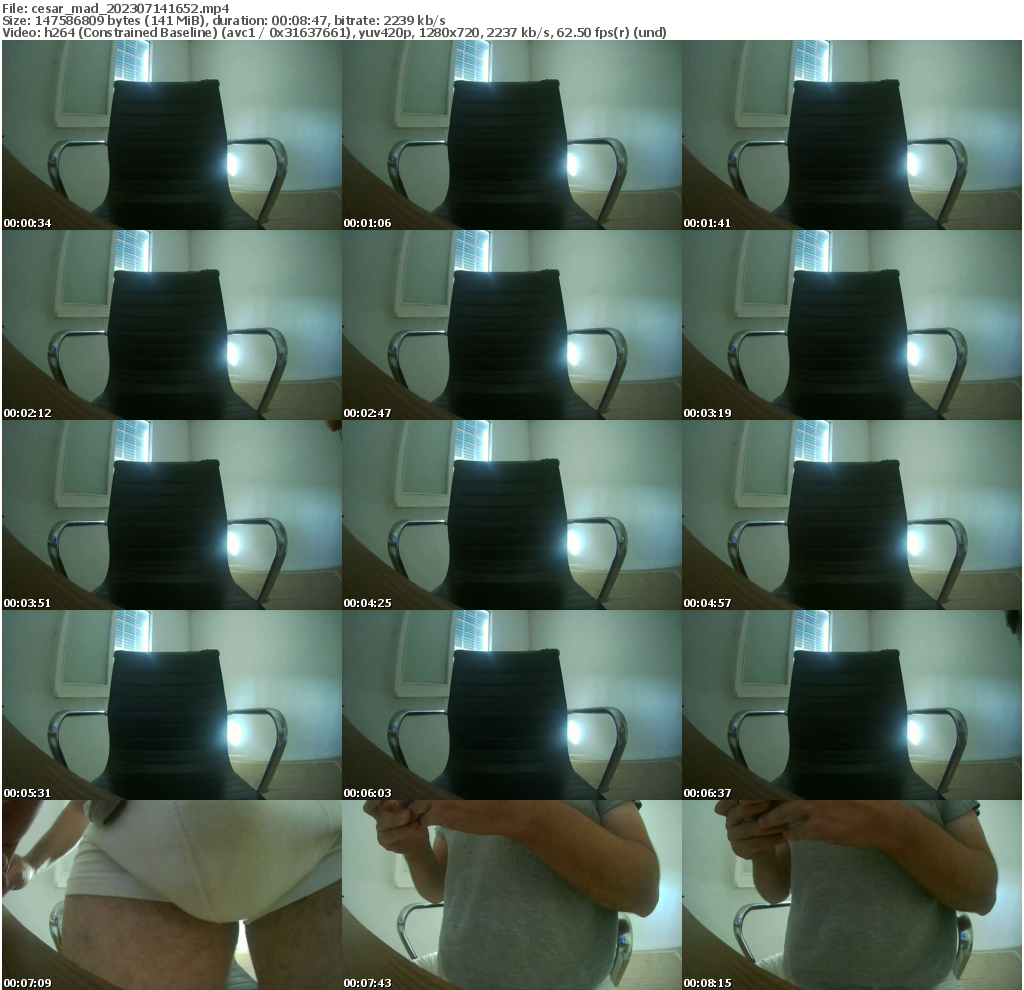 Preview thumb from cesar_mad on 2023-07-14 @ cam4