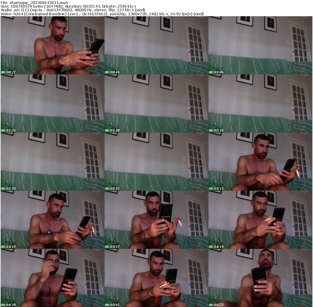 Preview thumb from xhairyguy on 2023-08-14 @ cam4