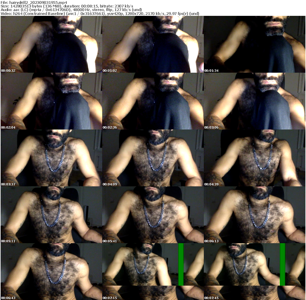Preview thumb from hairydrill2 on 2023-09-03 @ cam4