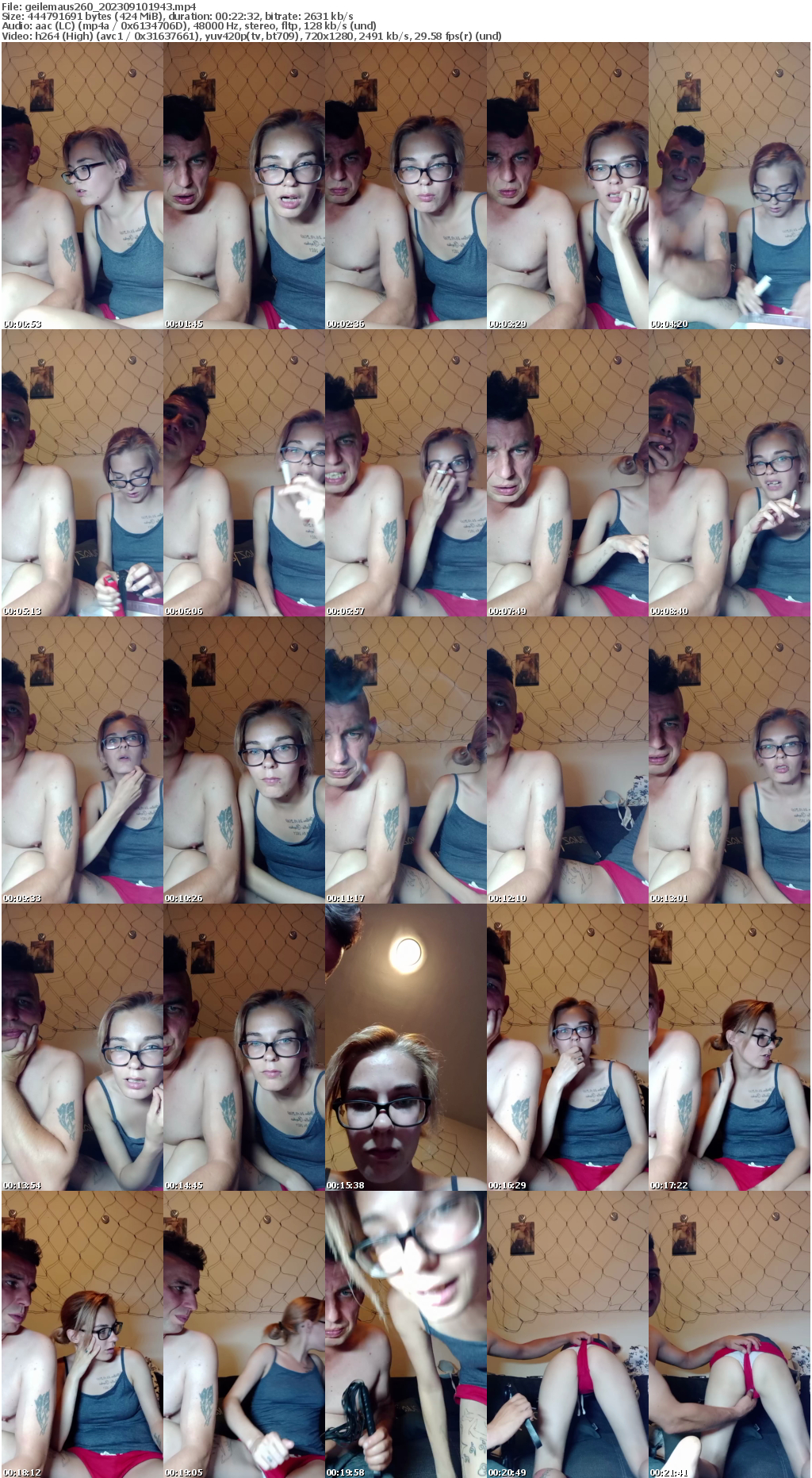 Preview thumb from geilemaus260 on 2023-09-10 @ cam4