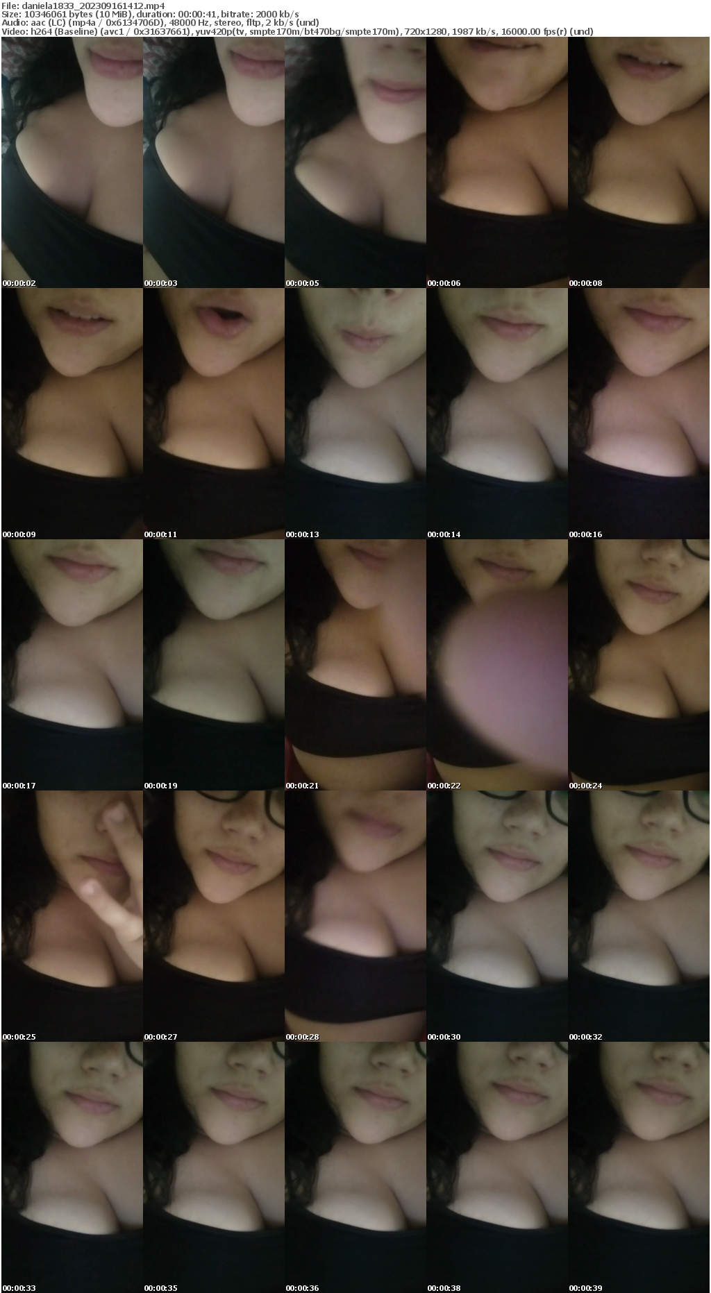 Preview thumb from daniela1833 on 2023-09-16 @ cam4