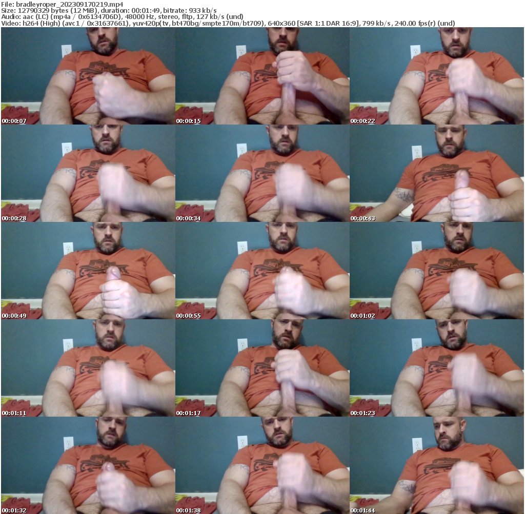 Preview thumb from bradleyroper on 2023-09-17 @ cam4