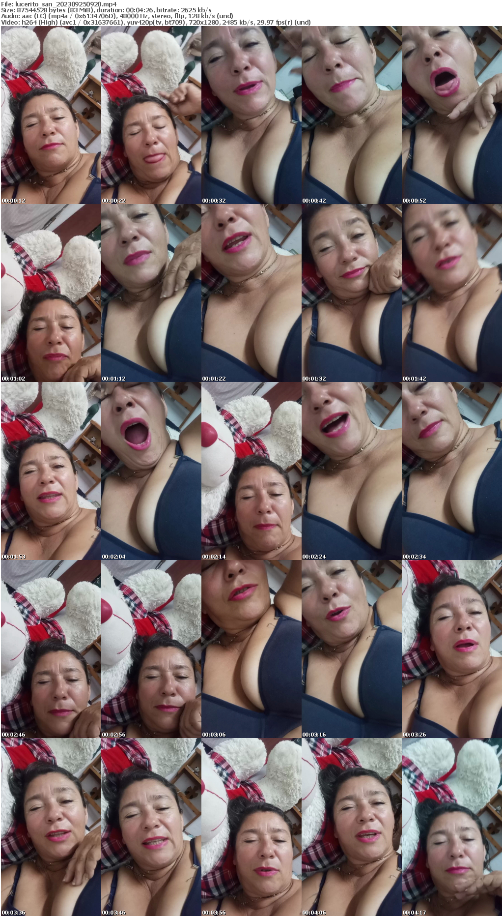 Preview thumb from lucerito_san on 2023-09-25 @ cam4
