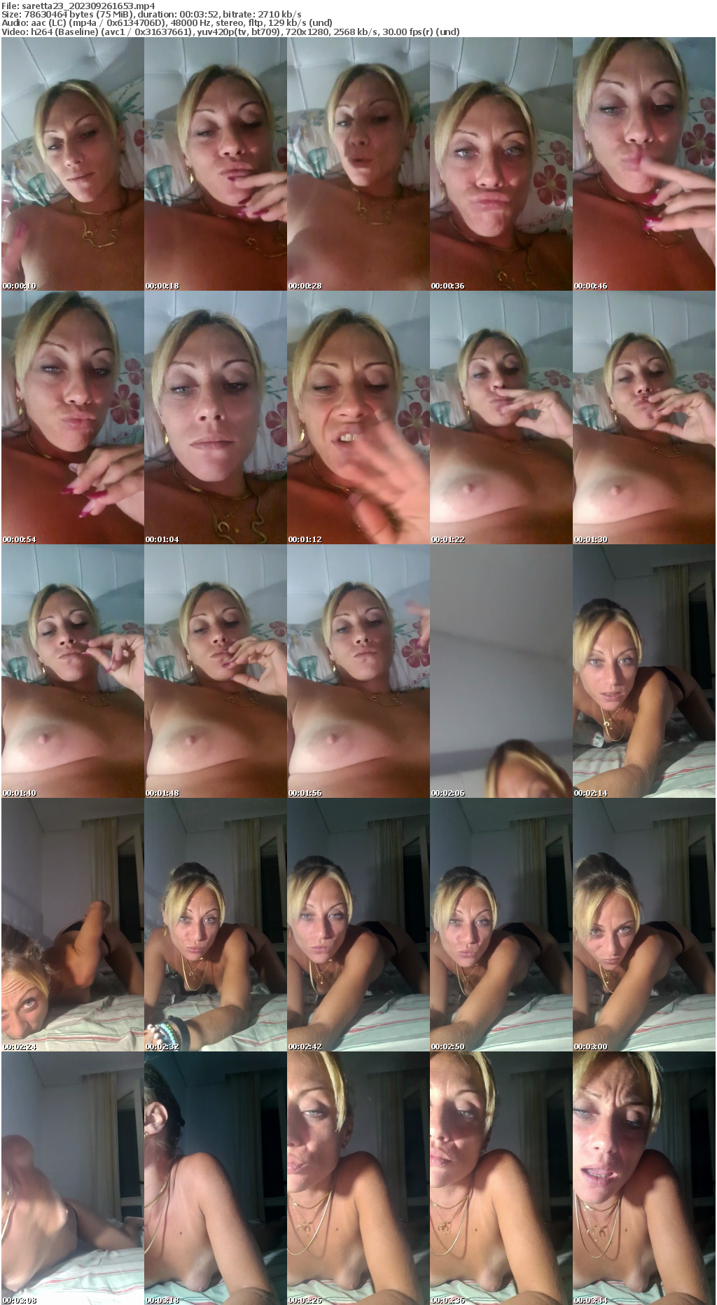 Preview thumb from saretta23 on 2023-09-26 @ cam4